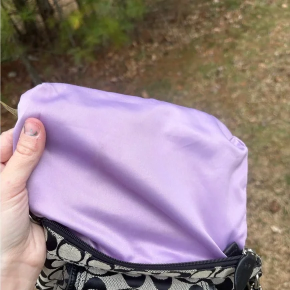 Coach Signature Pocket Swingpack Crossbody Bag - Picture 7 of 17